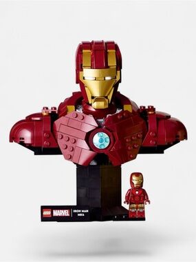 LEGO. Marvel Iron Man. MK4 Bust. The Infinity Sage.